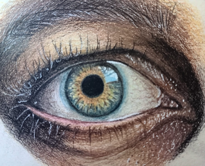 ojo tras